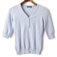半袖セーター 38 バーバリーブルーレーベル 57814 BURBERRY BLUE LABEL ブルー系 レディース
