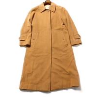 比翼カシミヤウールロングコート S バーバリーズ 67237 Burberrys ベージュ レディース