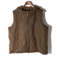 裏地チェックダウンベスト 15 バーバリーズ 69422 Burberrys カーキ レディース