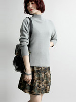 WEGO/迷彩ネルサーキュラースカート