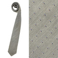 バーバリーブラックレーベル ドットネクタイ 44099 グレー系 メンズ プレゼント いろんなシーンに活躍