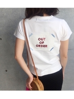 Tu es mon TRESOR バックスパンコールTシャツ/ホワイト(001)