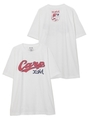 X-GIRL X CARP S/S TEE/ネイビー
