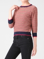 【sc】レトロジャカードプルオーバー/NVY