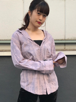 柄シャツ プリントシャツ      