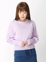WEGO/パフスリーブニット