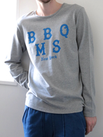 BBQMS LS TEE/プリントロンＴ