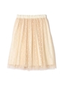 《EDIT COLOGNE》フロッキードットスカート/エクリュ1(031)