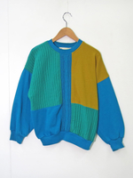 WEGO/【古着】総柄ニット