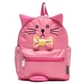 ネコデザインリボンつきリュック