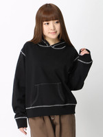 WEGO/ステッチワークパーカー