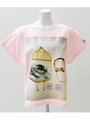 【Alluge】Little sunny bite × Valerie Phillips Photo short tee/ピンク(008)