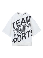 SWEAT S/S TOP BIG LOGO/ホワイト
