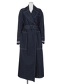 TENCEL REMAKE DENIM トレンチ/INDIGO