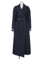 TENCEL REMAKE DENIM トレンチ/INDIGO
