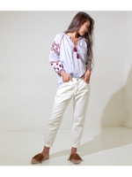 ダメージBOYSパンツ/オフホワイト(002)