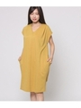ポンチワンピース/マスタード(044)