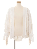 袖リボンストリングモモンガ/ホワイト