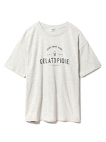 【GELATO PIQUE HOMME】アイスクリームワンポイントTシャツ/GRY