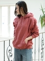 Hooded Sweatshirt/レッド
