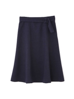 ◆大きいサイズ◆ベルト付マーメイドスカート/ネイビー(120)