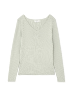 コットンベーシックニット/ミントグリーン(130)