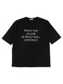 DING/WHAT YOU Tシャツ