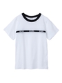 RIB LOGO S/S REGULAR TEE/ホワイト