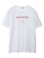 S/S TEE LINE HEART/ホワイト