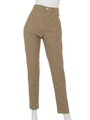 [BED&BREAKFAST]CREASED BACK SATIN Pants/BEIGE