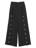 フロントボタンワイPT/ブラック