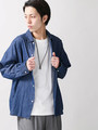 WEGO/デニムオーバーシャツ