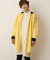 バック刺繍ボーリングシャツワンピース