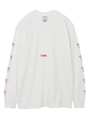 FxxK  L/S TEE/ホワイト