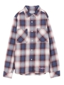 PLAID SHIRT/ピンク