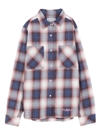 PLAID SHIRT/ピンク