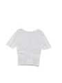 corset lib T-shirt/white
