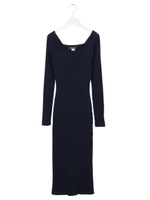 square knit op/NAVY