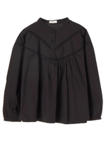 ・レーストリミングプルオーバー/ブラック