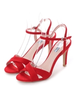 【EVOL】ILIMA フロントクロスサンダル IK7691/レッドスエード