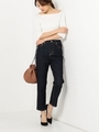 〓JCCT デニムテーパードパンツ 5PK/NAVY