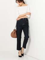 〓JCCT デニムテーパードパンツ 5PK/NAVY