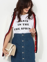 〓rxmance PARIS TEE WHT / ロマンス/WHITE