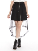 チュールドッキング台形SK/ブラック