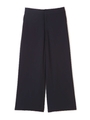 麻混ワイドパンツ/ネイビー(120)