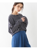 ビーズ衿ドルマンプルオーバー/ベビーピンク(071)