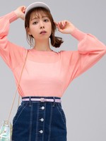 WEGO/シースルーニット