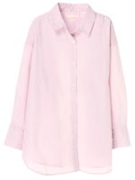 ワイドカフスシャツ/ラベンダー