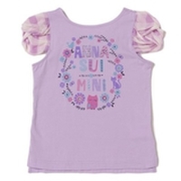 ロゴ入り袖切り替えTシャツ