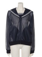SEETHROUGH SAILOR BLOUSON/NAVY